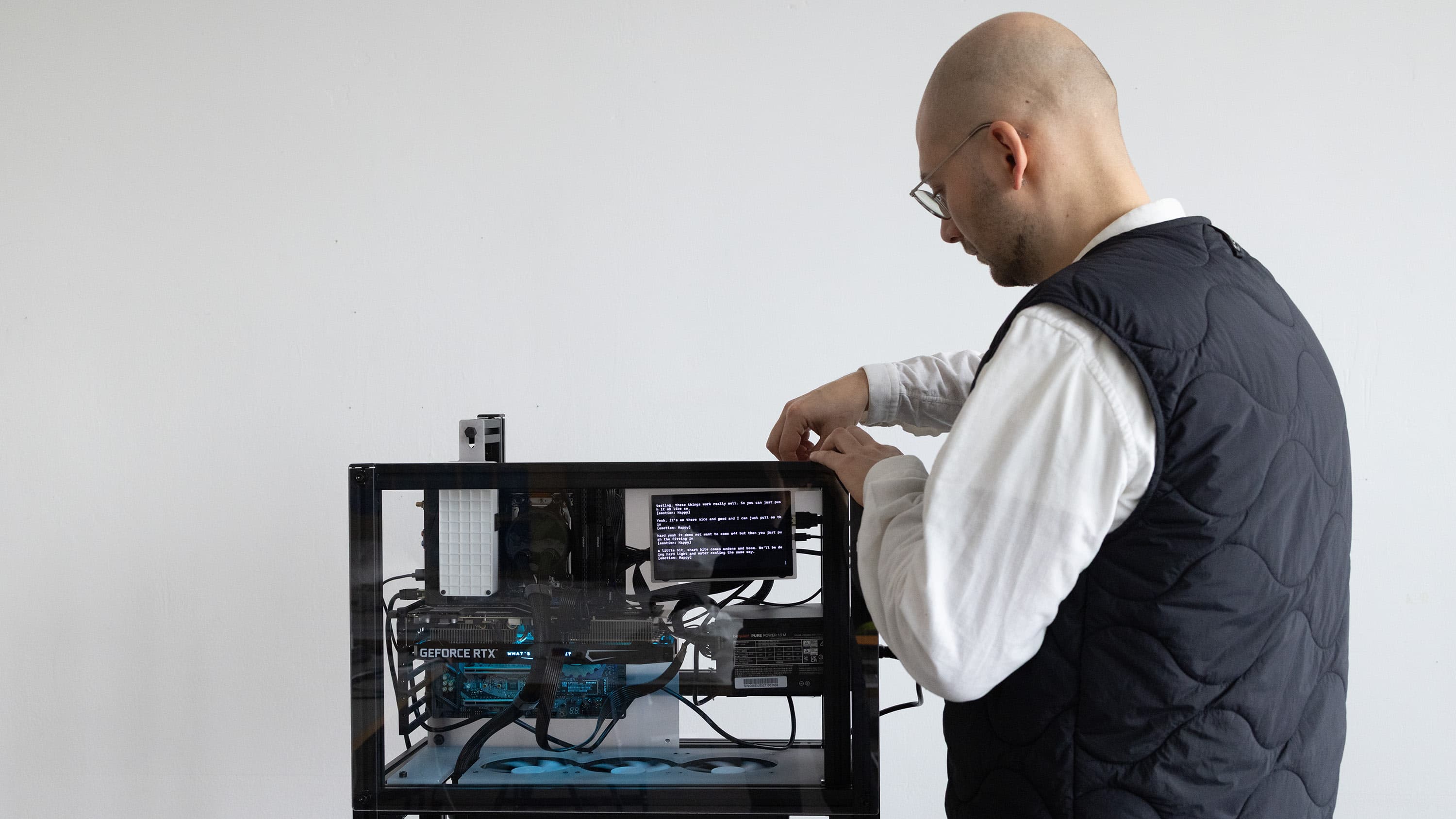 Between Noise and Voice event poster