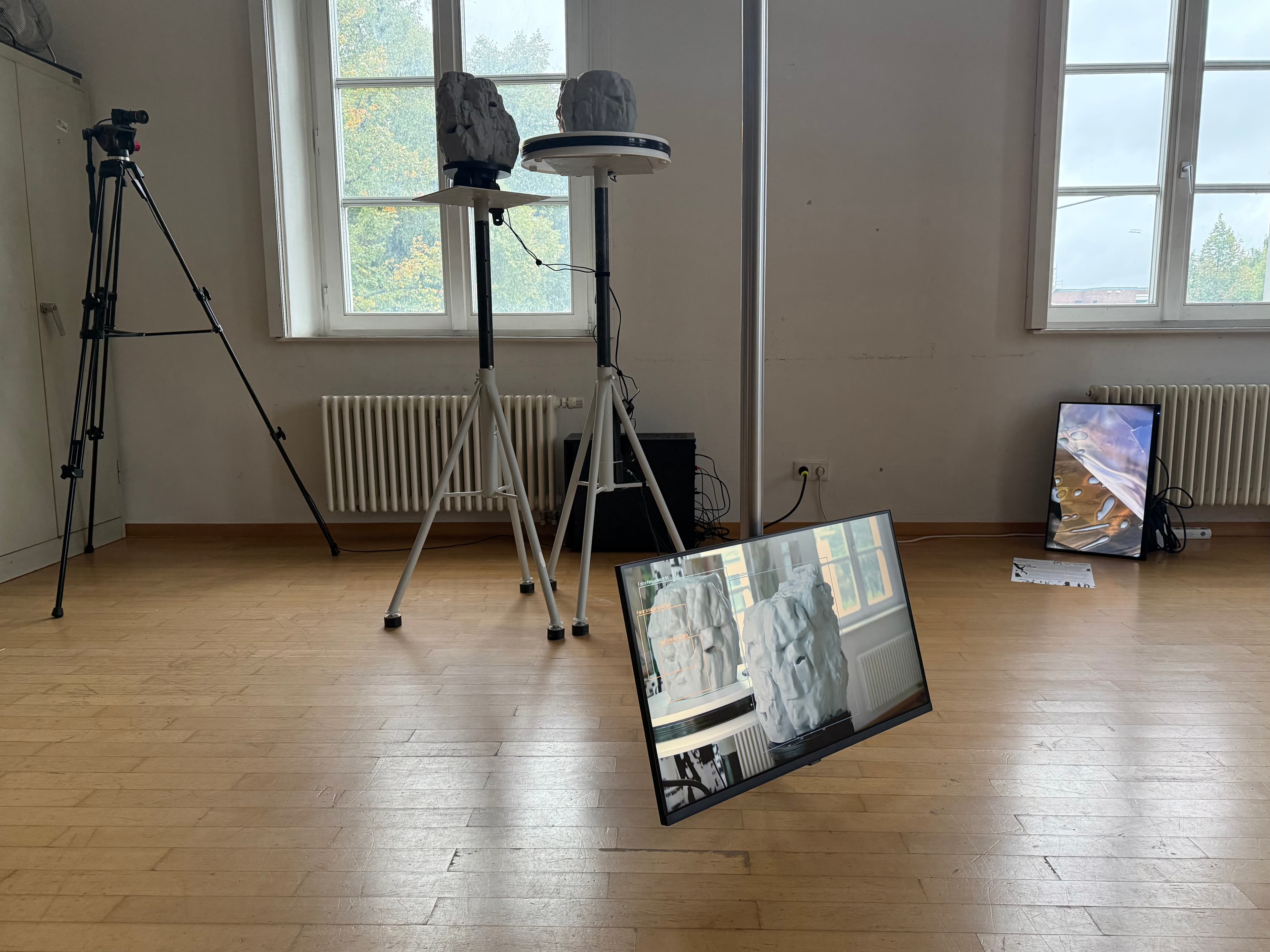 Faces in Things installation detail two